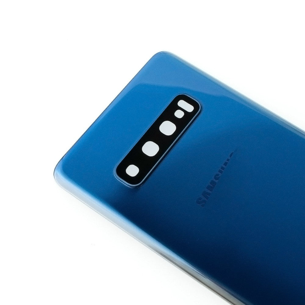 Brown Rear Cover Glass For Samsung Galaxy S10 Plus G975F-Prism Blue Brown Rear Cover Glass For Samsung Galaxy S10 Plus G975F-Prism Blue